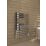 Kudox 800mm x 500mm 1039BTU Chrome Curved Designer Towel Radiator