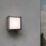 Lutec Qubo Outdoor LED Wall Light Dark Grey 7.8W 800lm