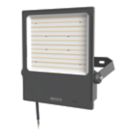 Refurb Lexco Secunda Outdoor LED Floodlight With Photocell Black 150W 15,200-20,000lm