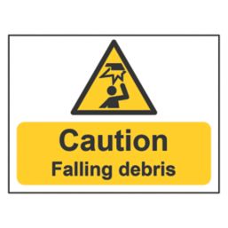 Essentials  "Caution Falling Debris" Sign 300mm x 400mm