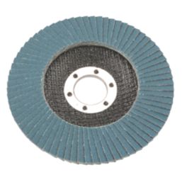 Erbauer  Multi-Material 120 Grit Flap Disc 115mm (4 1/2") x 22.2mm