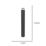 Eglo Castelnuovo 800mm Outdoor Post Light Black