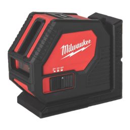 Milwaukee CLL-C Green Self-Levelling Cross-Line Alkaline Laser