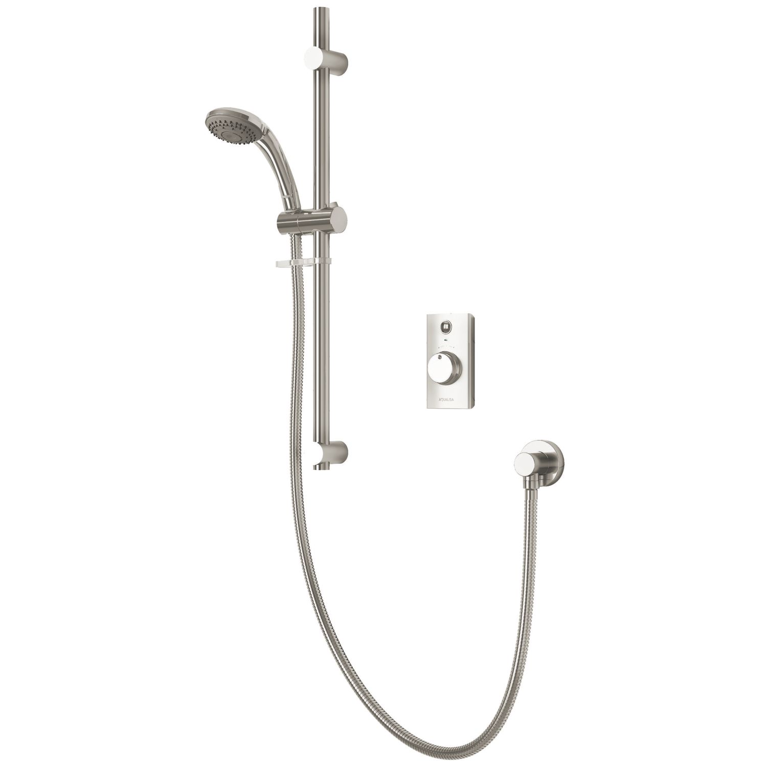 Aqualisa Visage HP/Combi Rear-Fed Single Outlet Chrome Thermostatic Digital Shower (868PG)