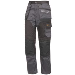 Site Kirksey Stretch Holster Trousers Grey/Black 40" W 34" L