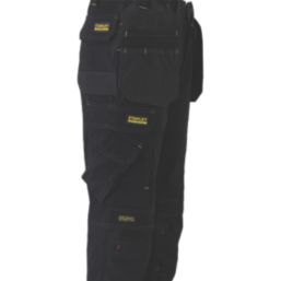 Stanley FatMax Medway Work Trousers Black 32" W 31" L