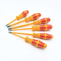 Wera 1060 i/1062 i/6 Mixed  VDE Screwdriver Set 6 Pack