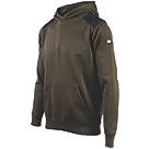 CAT Essentials Hooded Sweatshirt Army Moss Small 34-37" Chest