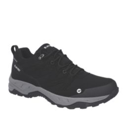 Hi-Tec Saunter WP Hiking Size 9  Black Waterproof  Non Safety Trainers