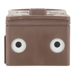 Lewden 100A 5-Way 2.5-35mm² Connector Block Brown