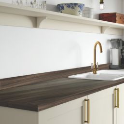 Wilsonart  Noyer Flamme Laminate Kitchen Worktop 3000mm x 900mm x 38mm