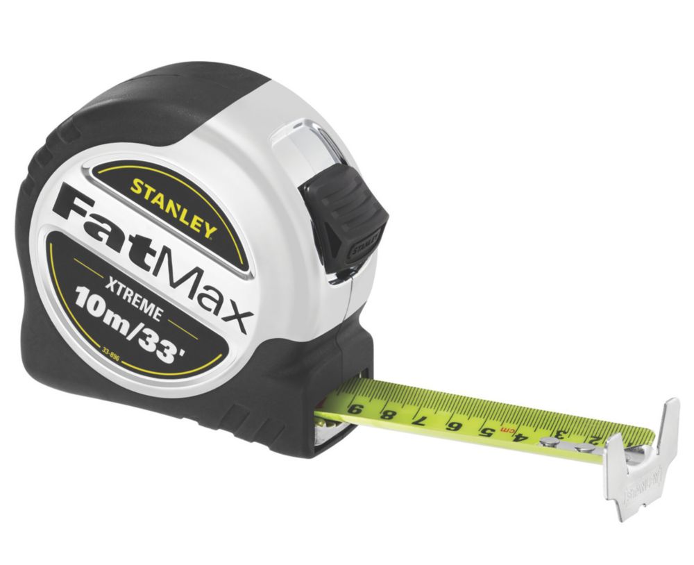 Stanley FatMax Pro 10m Tape Measure - Screwfix