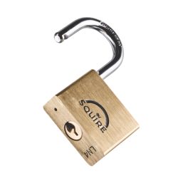 Squire Lion Brass  Weatherproof   Padlock 40mm