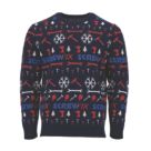 Site Screwfix Christmas Jumper Blue X Small 35.5" Chest