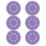 Trend  AB/125/M6 60, 120 & 240 Grit 8-Hole Punched Multi-Material Random Orbital Sanding Discs 125mm 6 Pack