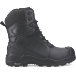 Magnum Storm Force 8" Size 10.5  Black Waterproof  Safety Boots