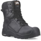 Magnum Storm Force 8" Size 10.5  Black Waterproof  Safety Boots