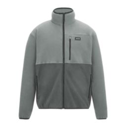 Regatta Frankie Colour Block Full Zip Fleece Storm Lead Grey Small 41.7" Chest