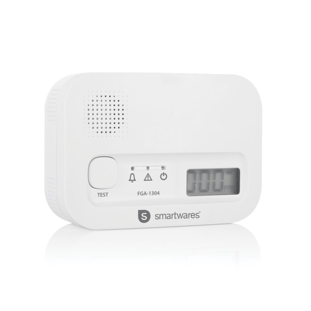 Brandson CO-Melder (Kohlenmonoxid Melder mit LCD Display, CO Alarm