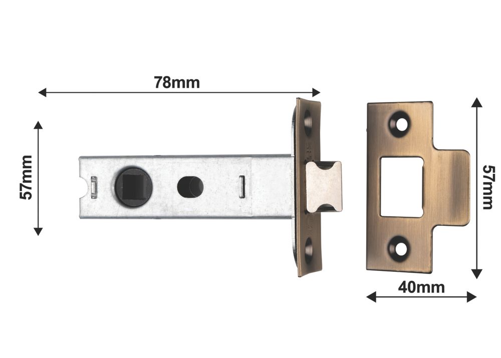 National Hardware N336-706 Powell Door Knocker, Matte Black (B103