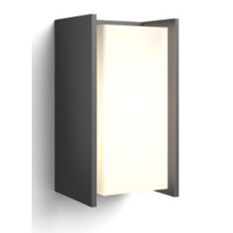 Philips Hue Turaco Outdoor LED Smart Wall Light Anthracite 9W 806lm
