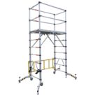 Werner  Single Depth Aluminium Telescopic Tower  0.6m x 1.42m x 2m