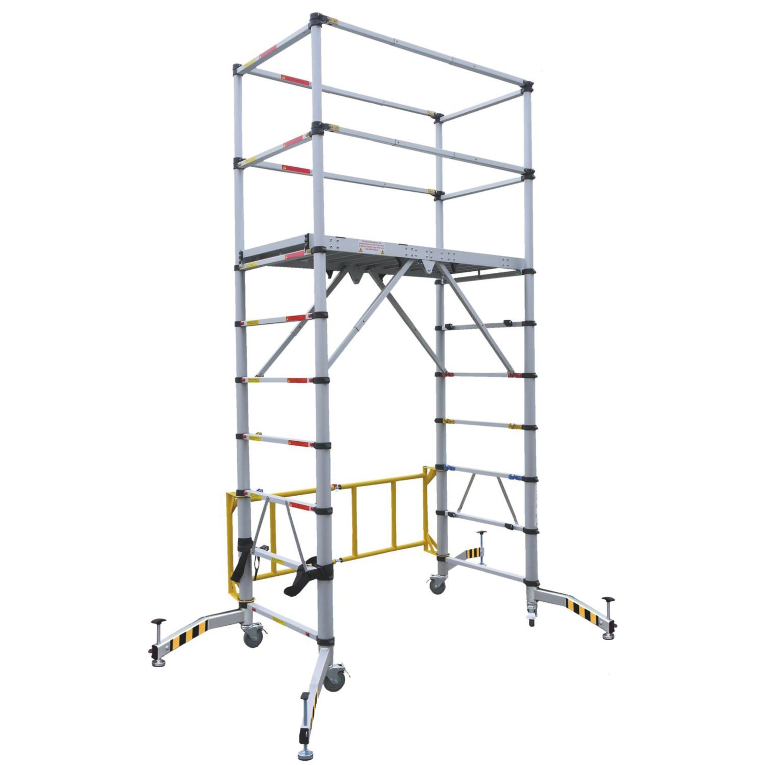 Werner Single Depth Aluminium Telescopic Tower 0.6m x 1.42m x 2m (869JL)