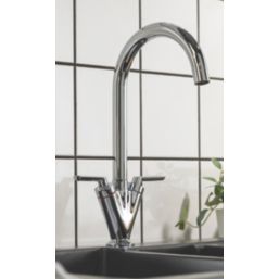 Streame by Abode Volo Swan Dual-Lever Mono Mixer Chrome