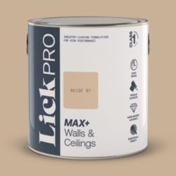 LickPro Max+ 2.5Ltr Beige 07 Eggshell Emulsion  Paint