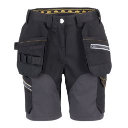 Site Kilani Womens Shorts Black/Grey Size 10