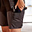 Site Kilani Womens Shorts Black/Grey Size 10