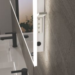 Sensio Glimmer Pro Rectangular Seamless Edge CCT Mirror With 1935lm LED Light 500mm x 700mm