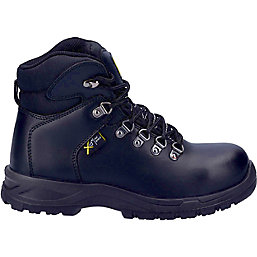 Amblers AS606  Womens Safety Boots Black Size 3
