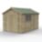 Forest Timberdale 8' 6" x 12' (Nominal) Reverse Apex Tongue & Groove Timber Shed