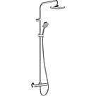 Hansgrohe Vernis Blend Showerpipe 200 Shower System with Thermostatic Mixer Chrome