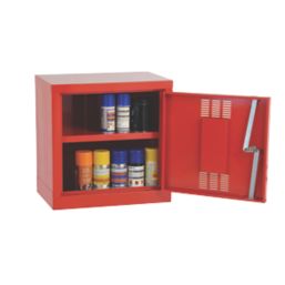 Barton  1-Shelf Pesticide Cabinet Red 457mm x 305mm x 457mm