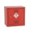 Barton  1-Shelf Pesticide Cabinet Red 457mm x 305mm x 457mm