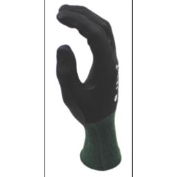 MCR Safety Greenknight General Handling Gloves Black Medium 1 Pair