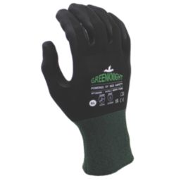 MCR Safety Greenknight General Handling Gloves Black Medium 1 Pair