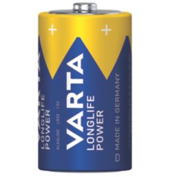 Varta Longlife Power D 1.5V Alkaline Batteries 4 Pack
