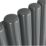 Ximax Erupto 1800mm x 435mm 4178BTU Anthracite Vertical Designer Radiator