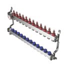 Warmup 12 Port S3 Underfloor Heating Manifold Stainless Steel