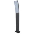 Lutec Kira 740mm Outdoor LED Bollard Light Dark Grey 17.3W 1200lm