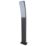 Lutec Kira 740mm Outdoor LED Bollard Light Dark Grey 17.3W 1200lm