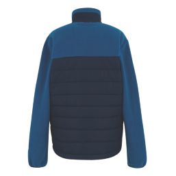 Regatta Frankie Borg Hybrid Fleece Navy / Snorkel Blue 3X Large 58.2" Chest