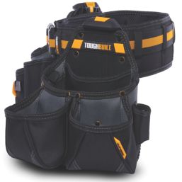 Toughbuilt ClipTech 3-Piece Tradesman Tool Belt Set 32-48" Black