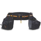 Toughbuilt ClipTech 3-Piece Tradesman Tool Belt Set 32-48" Black