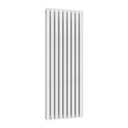 Reina Elips Double 1600mm x 540mm 5018BTU White Vertical Designer Radiator