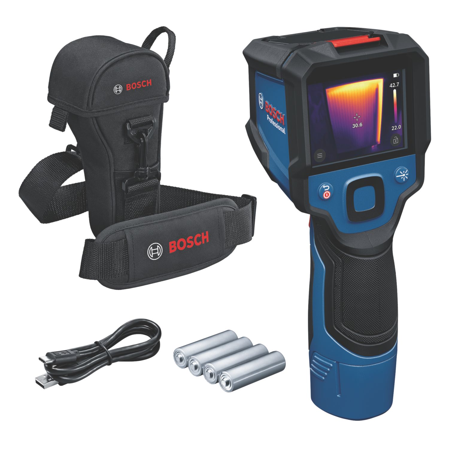 Bosch GTC 12V-450-13 Thermal Imaging Camera 2.8" Colour Screen (870EY)