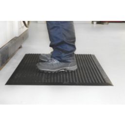 COBA COBAelite Anti-Fatigue Floor Mat Charcoal 1.2m x 0.9m x 15mm